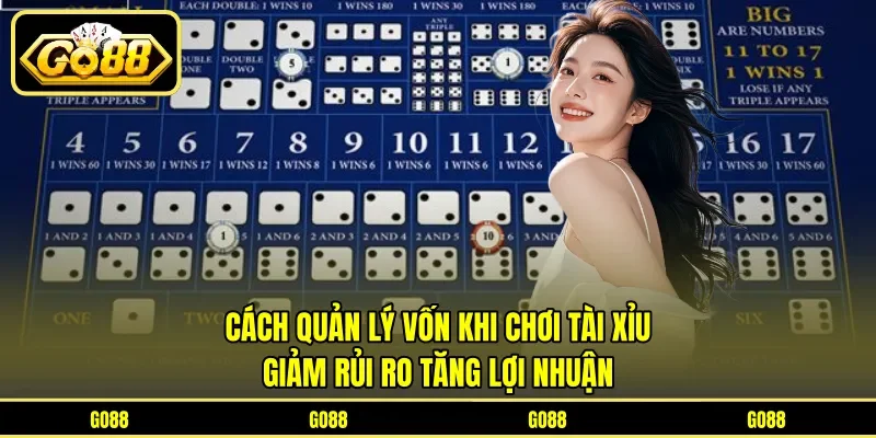 Cách Quản Lý Vốn Khi Chơi Tài Xỉu - Giảm Rủi Ro Tăng Lợi Nhuận