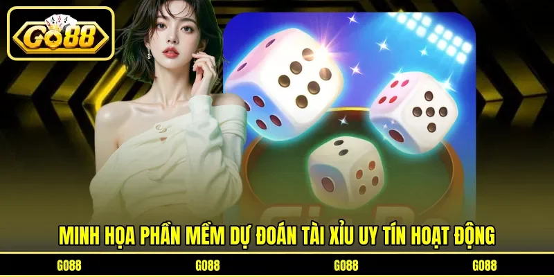 Minh họa phần mềm dự đoán tài xỉu uy tín hoạt động
