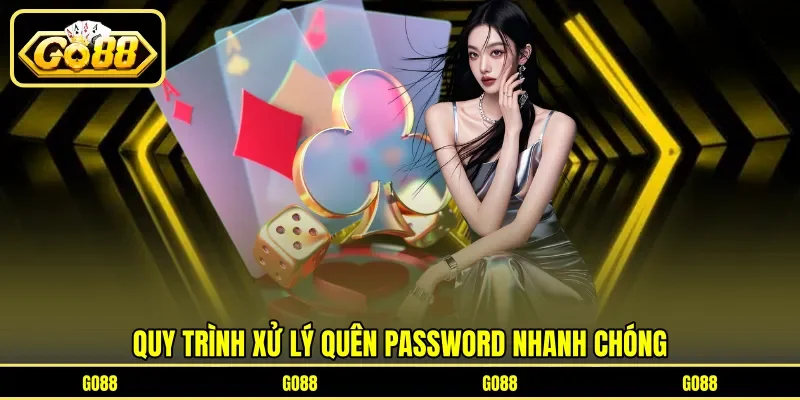 Quy trình xử lý quên password nhanh chóng